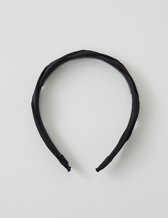 麻花扭結髮箍(黑)