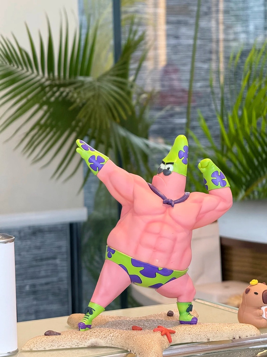 惡搞 肌肉 派大星 公仔