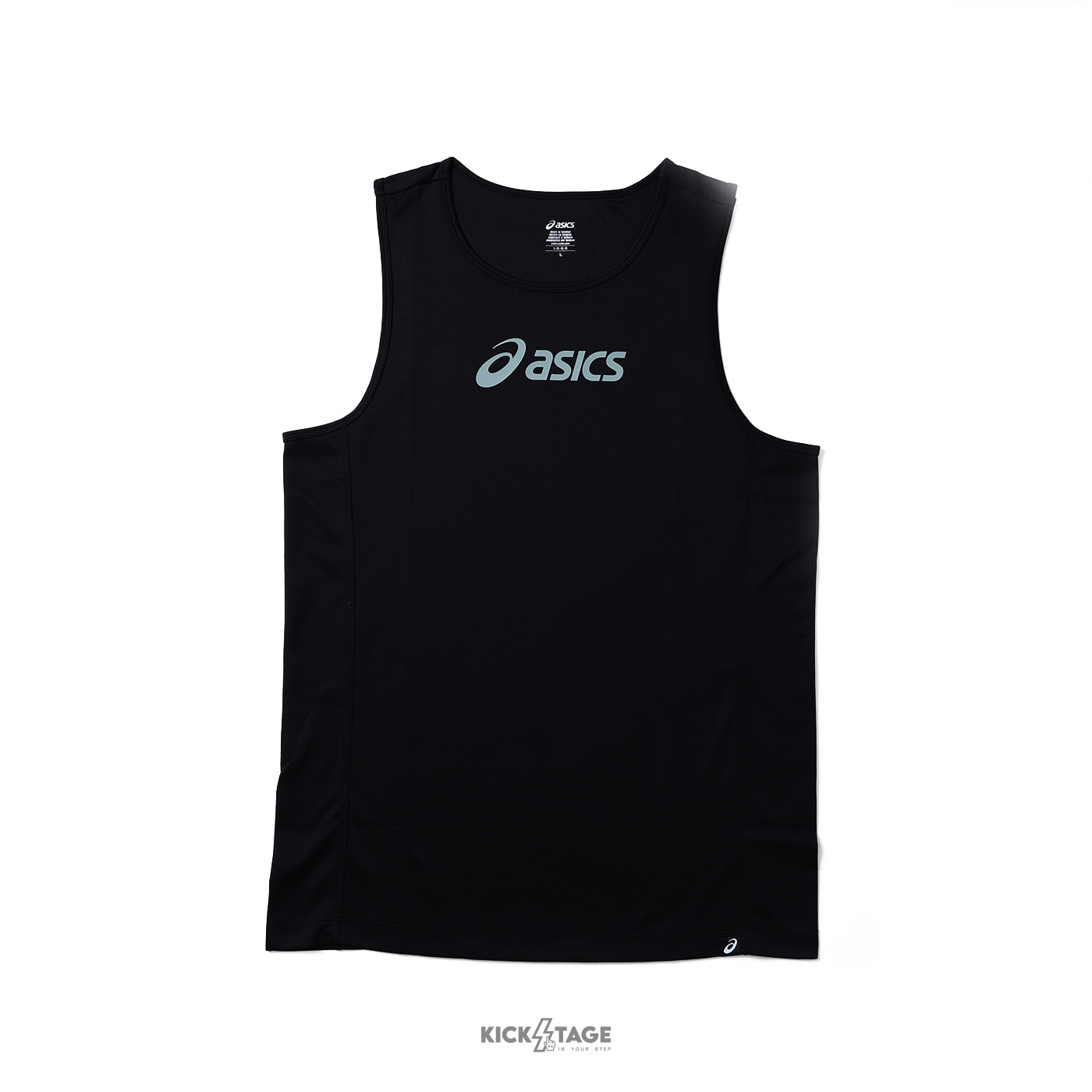 男女款 ASICS 亞瑟士 亞洲版 立體LOGO 訓練 吸濕 快乾 休閒 運動 籃球 無袖 背心【2063A460-001】