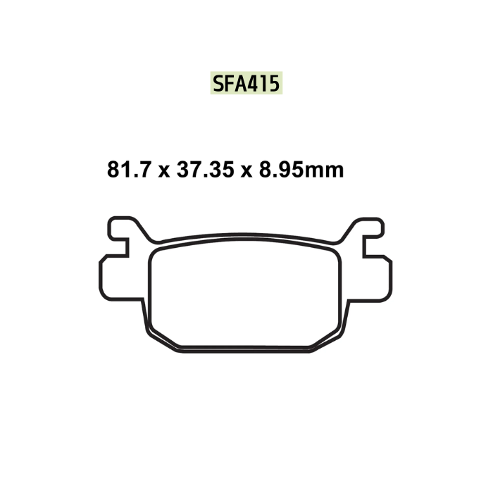 EBC SFA415 Scooter Organic Brake Pads