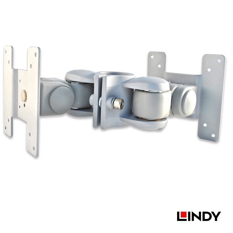 米特3C數位–LINDY 林帝 螢幕雙背靠背短支架+穿孔式支桿45CM 40694+40962