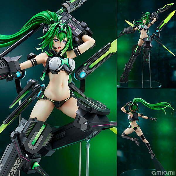 預訂12月   Vertex  新次元戰記 戰機少女VII New Dimension Game Neptunia VII Next Green 1/7 Complete Figure Pre-order