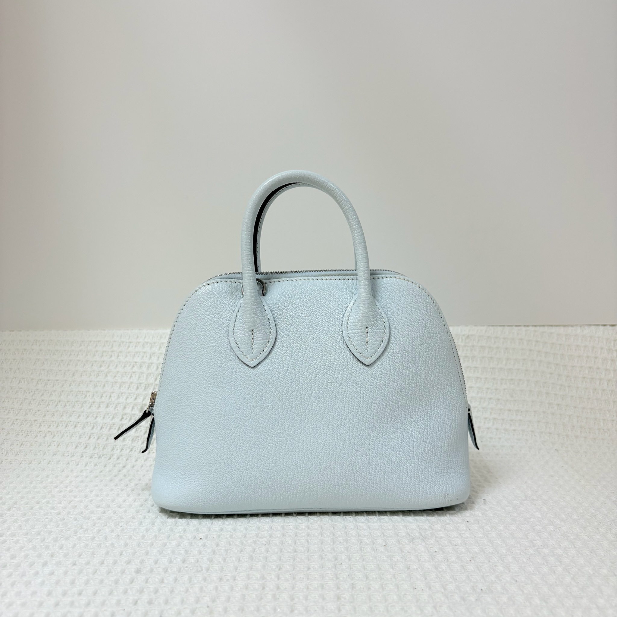 Hermes Mini Bolide - Bleu Pale / Shw