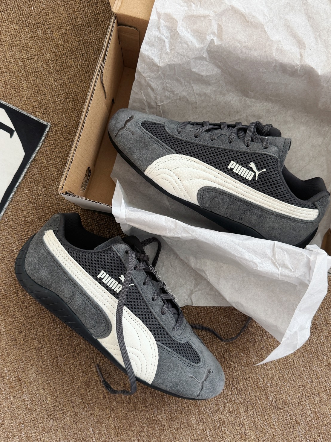 <快速出貨> PUMA SPEEDCAT MESH 鐵灰