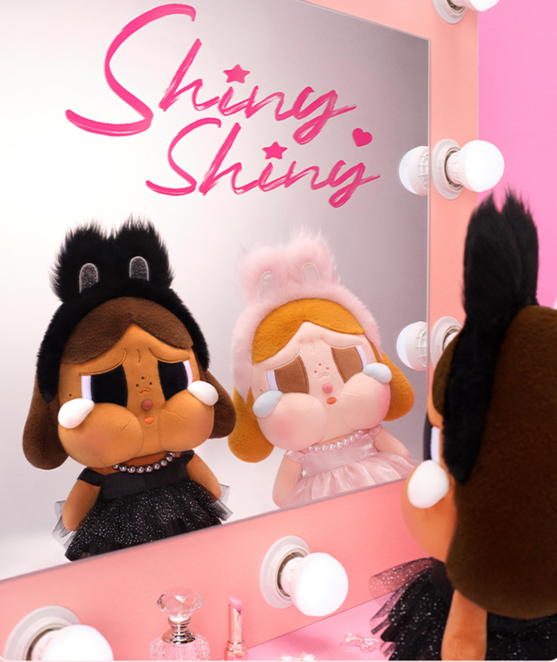 POPMART 泡泡瑪特 Crybaby Shiny Shiny 系列 毛絨公仔 娃娃 哭娃 芭蕾風 2色/預購