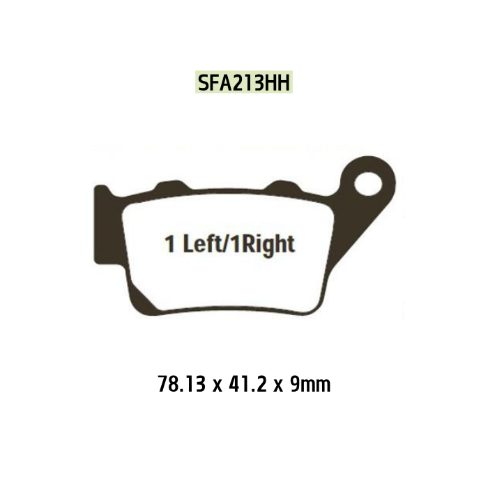 EBC SFA213HH Sintered Brake Pads