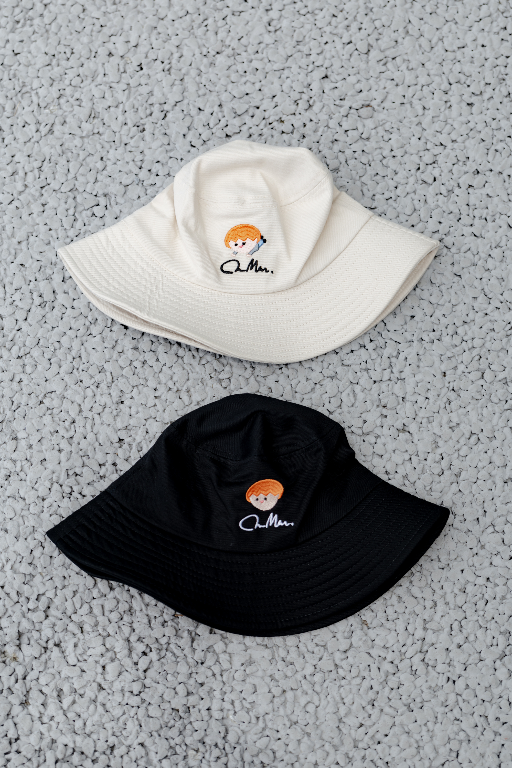 洋蔥刺繡漁夫帽