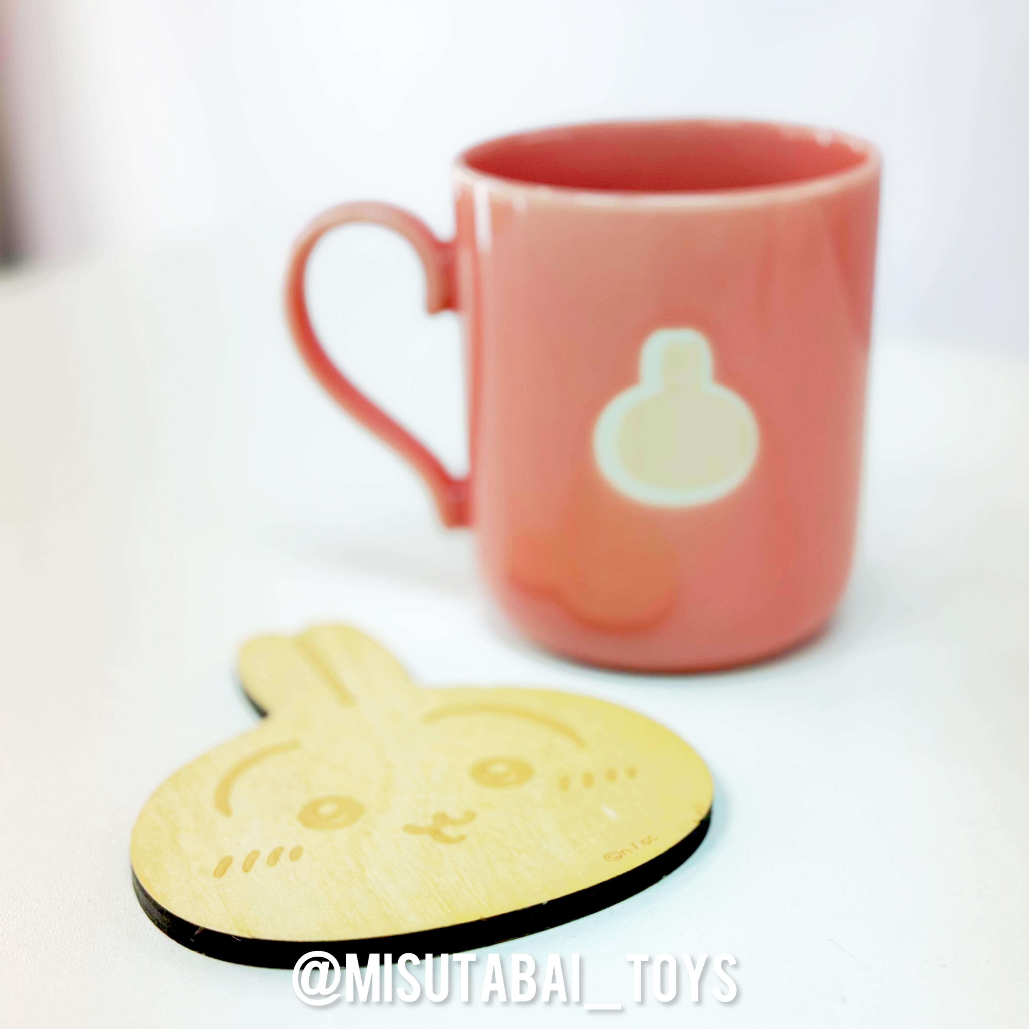 Chiikawa Usagi Mug with Coaster