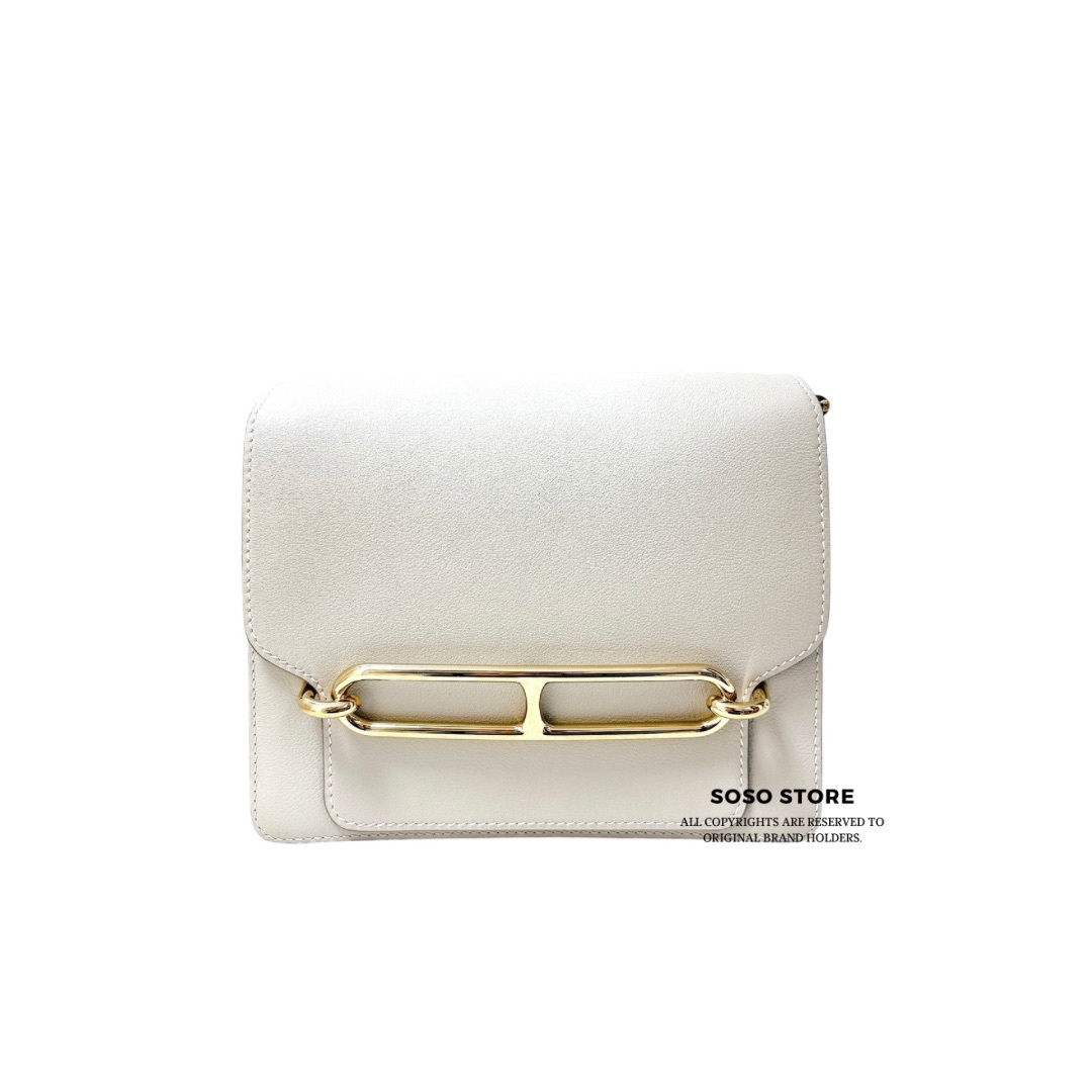 Hermes Roulis 23 -  Gris Perle / Ghw