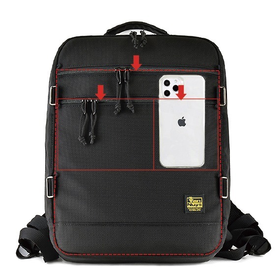 VanNuys E451 Slim Business Backpack