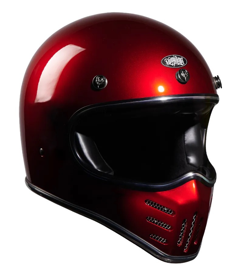 蒙古人 武侍魂星戰帽【亮紅】山車帽 全罩式