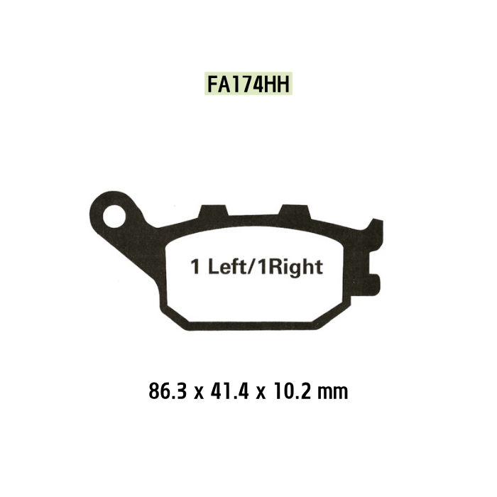 EBC FA174HH Sintered Brake Pads