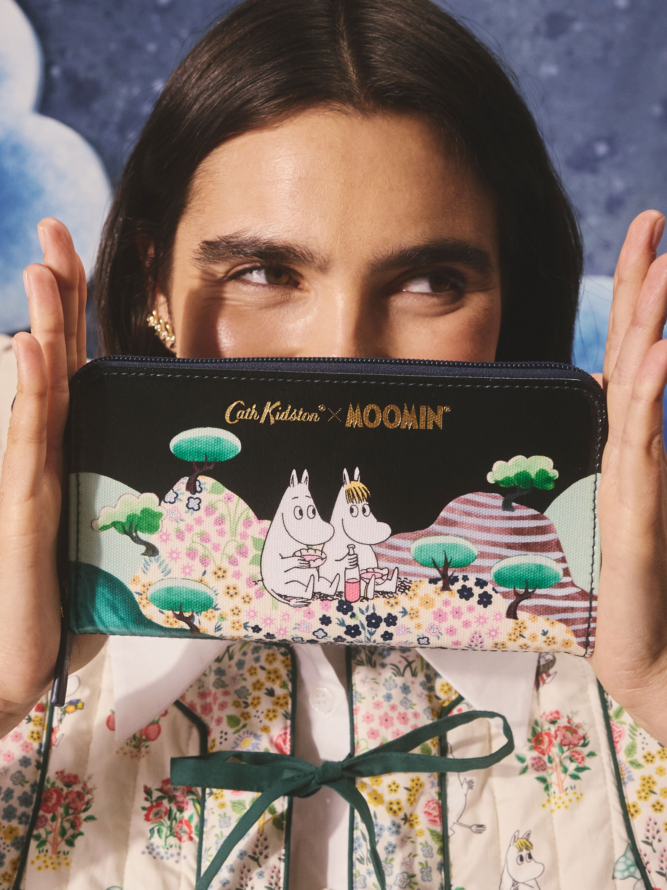 Moomin Valley 品牌經典款印花長夾