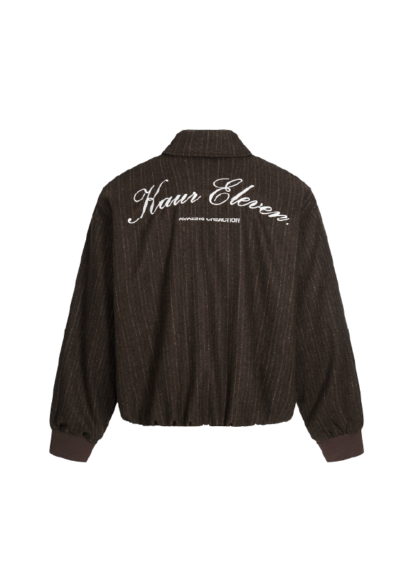 SIMPLEACTION 老錢boxy美式復古美拉德麋皮紋外套