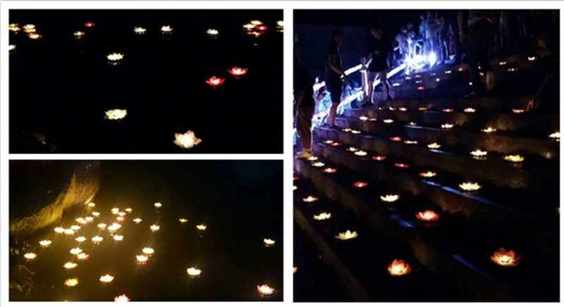 中秋祈福水燈荷花燈 MD9529A