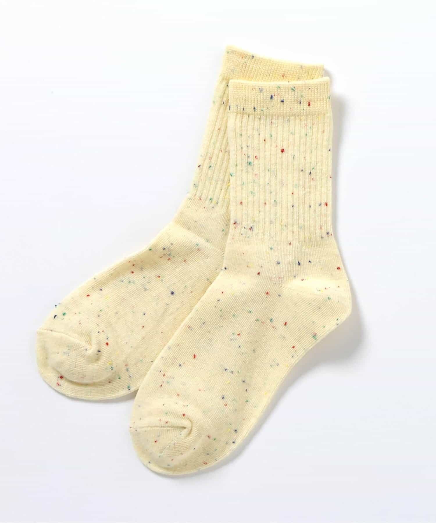 日本 BREEZE 七彩繽紛小雪點 純色系 中襪組 (3雙1組，19-21) L454115