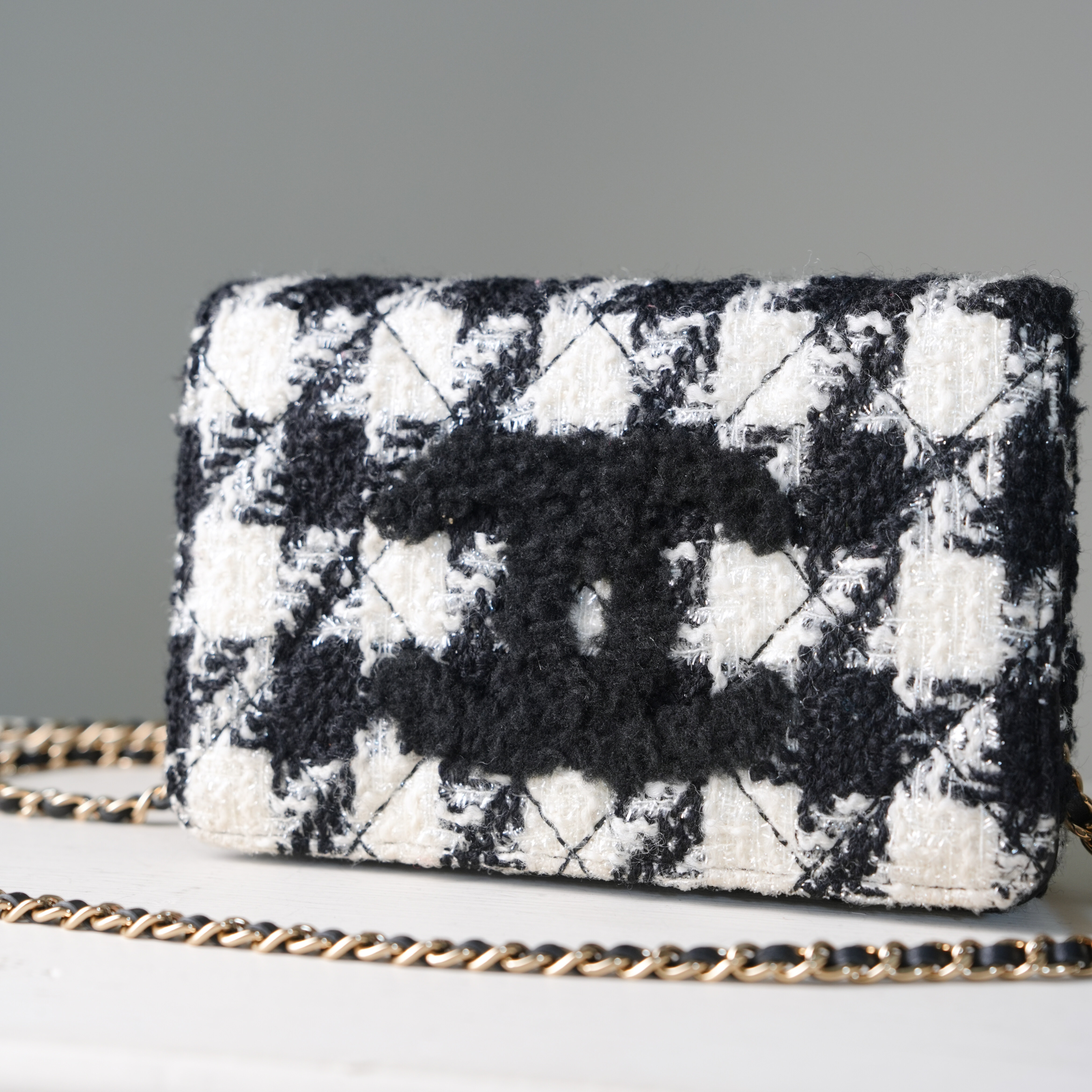 Chanel 千鳥格WOC
