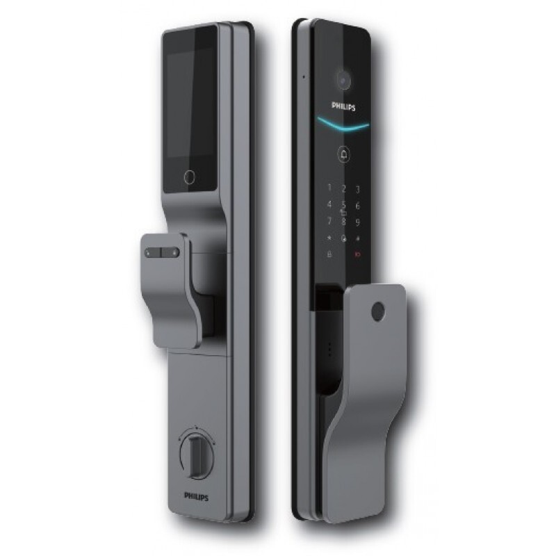飛利浦 Philips   DDL720-FVP‧推拉式人臉識別智能門鎖‧香港行貨,原廠2年保養‧首年可享免費上門保養服務 ‧