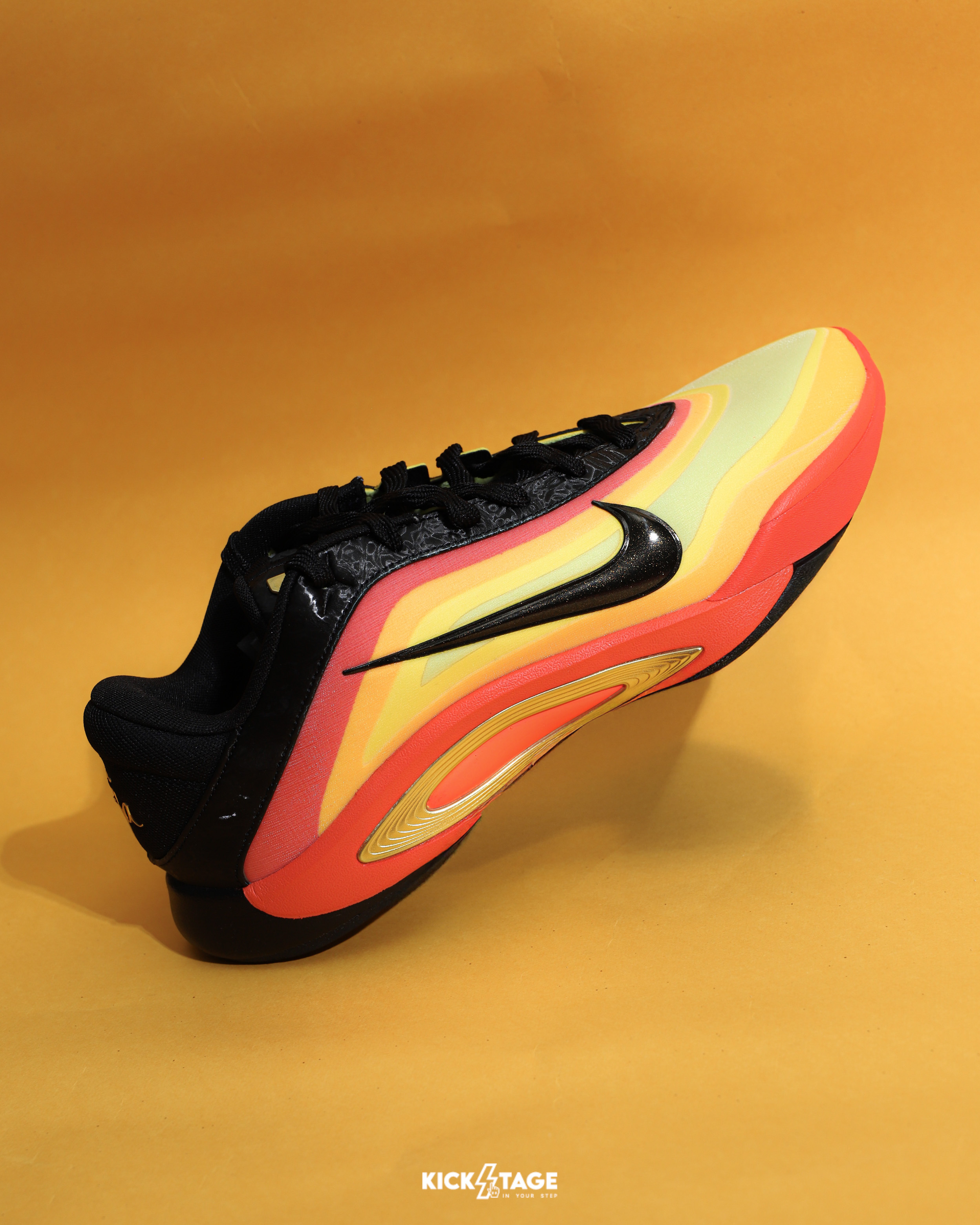 男女鞋 A'ja Wilson NIKE W A ONE ASG 'Supernova' 黑黃紅 明星賽 籃球鞋 實戰鞋【HQ1733-001】