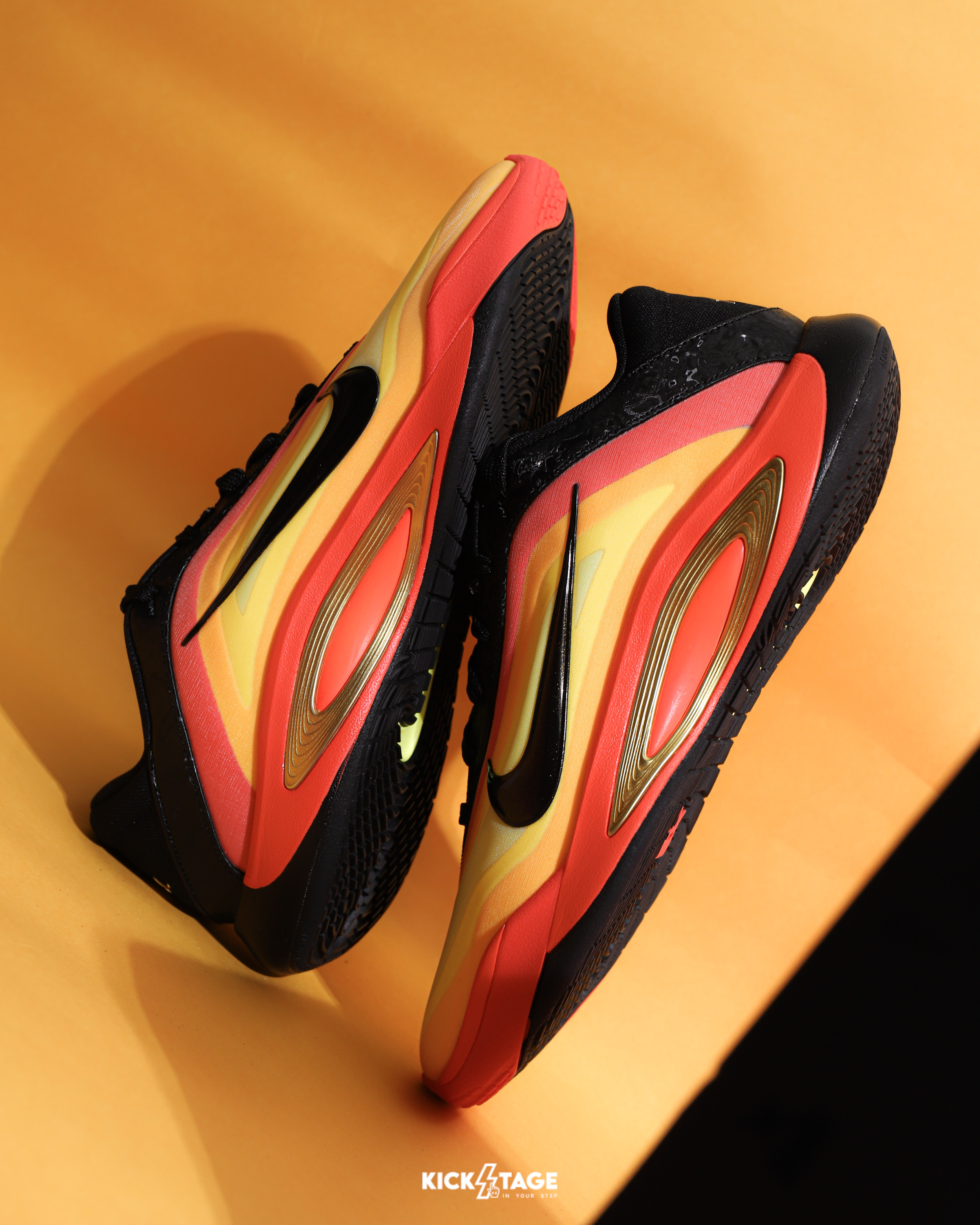 男女鞋 A'ja Wilson NIKE W A ONE ASG 'Supernova' 黑黃紅 明星賽 籃球鞋 實戰鞋【HQ1733-001】