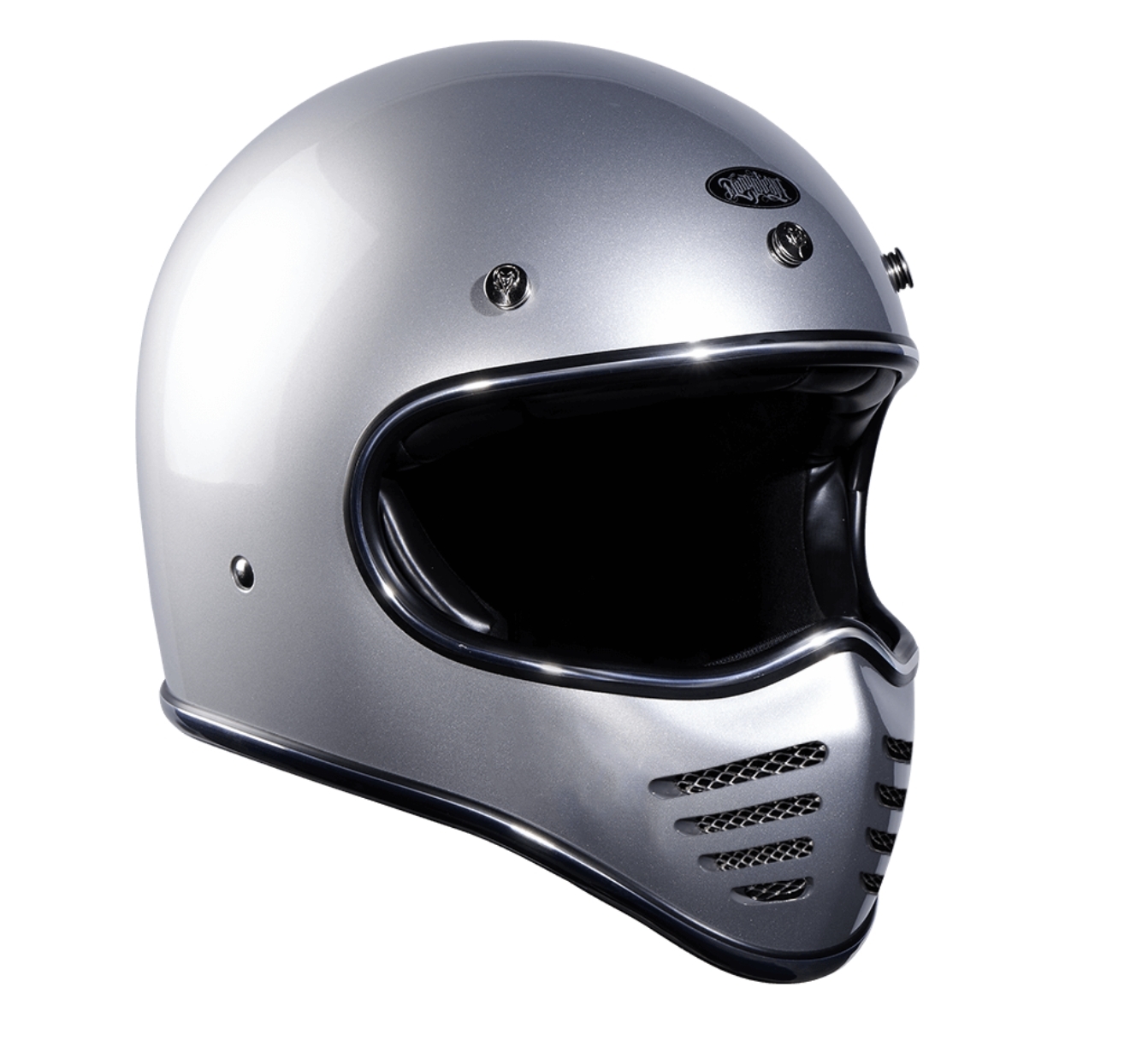 蒙古人 罪犯星戰帽【亮銀】山車帽 全罩式