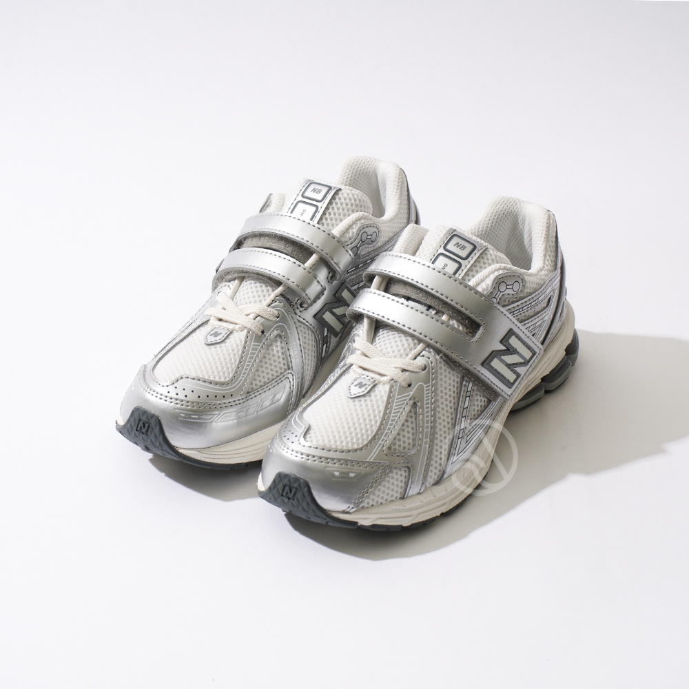 New Balance 1906 中童 童鞋 灰銀色 魔鬼氈 緩震 復古 運動鞋 休閒鞋 PV1906SW