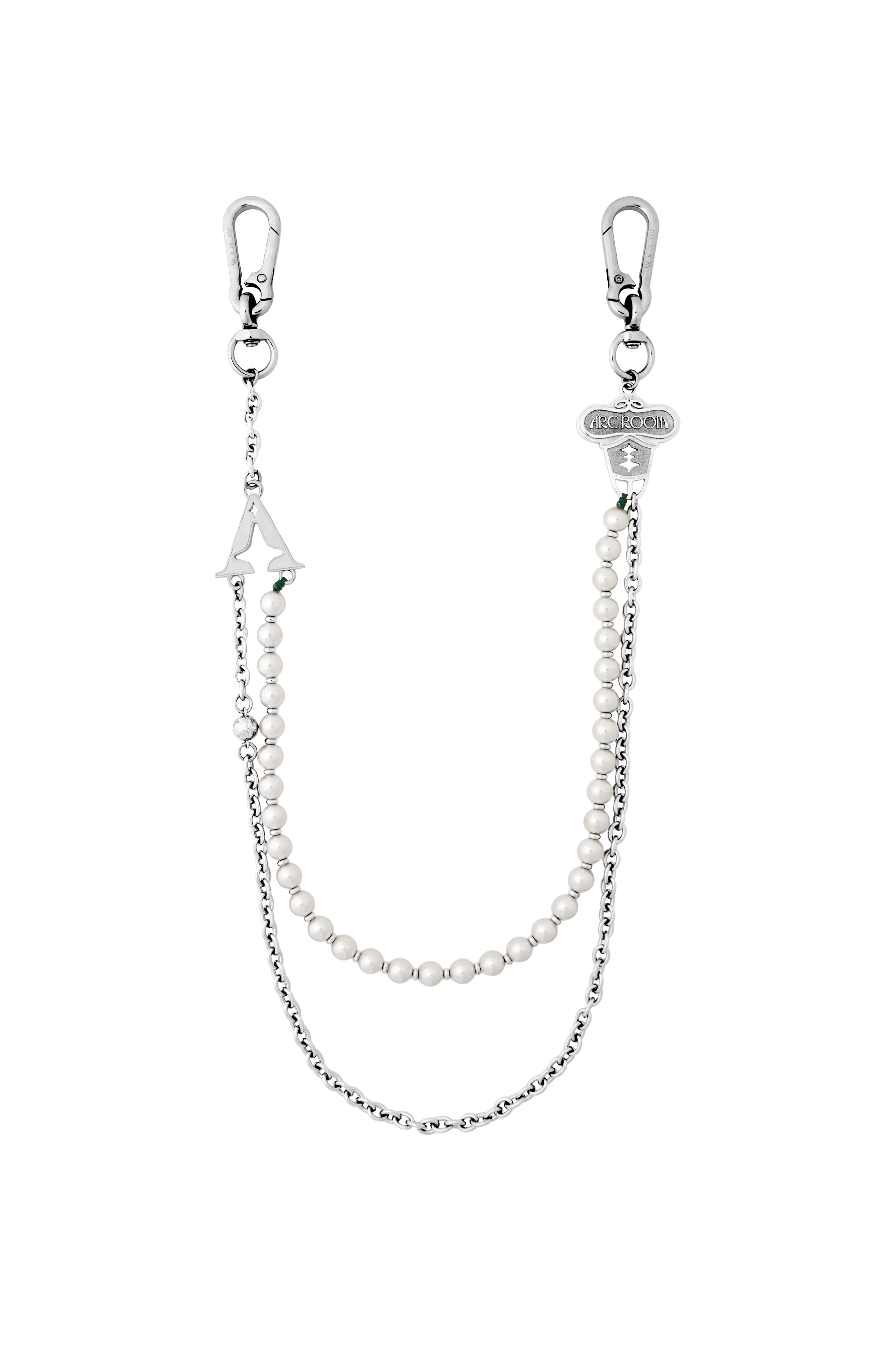 PEARL N STEEL TROUSER CHAIN
