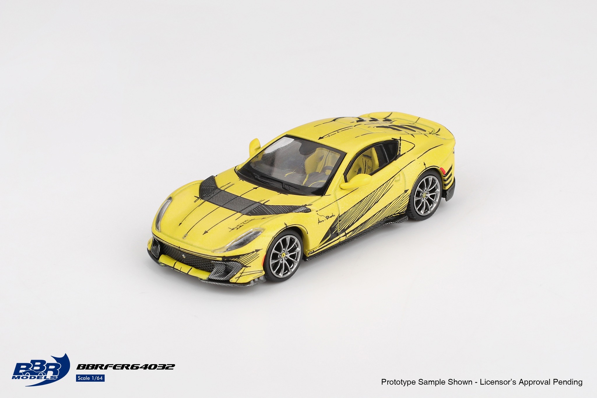 【預訂】BBR Models Ferrari 812 Competizione Tailor Made