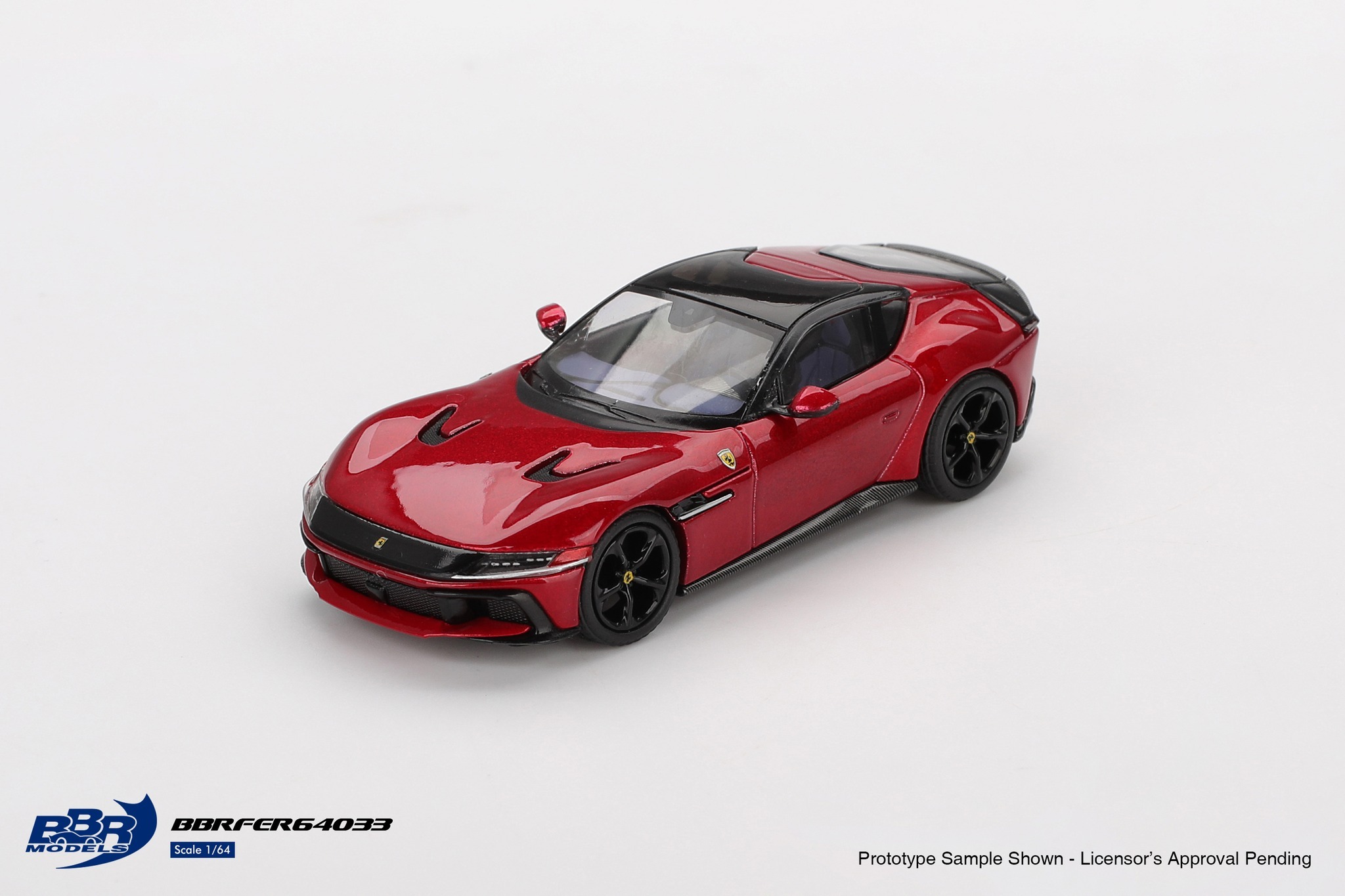 【預訂】BBR Models FFerrari 12 Cilindri Rosso Imola
