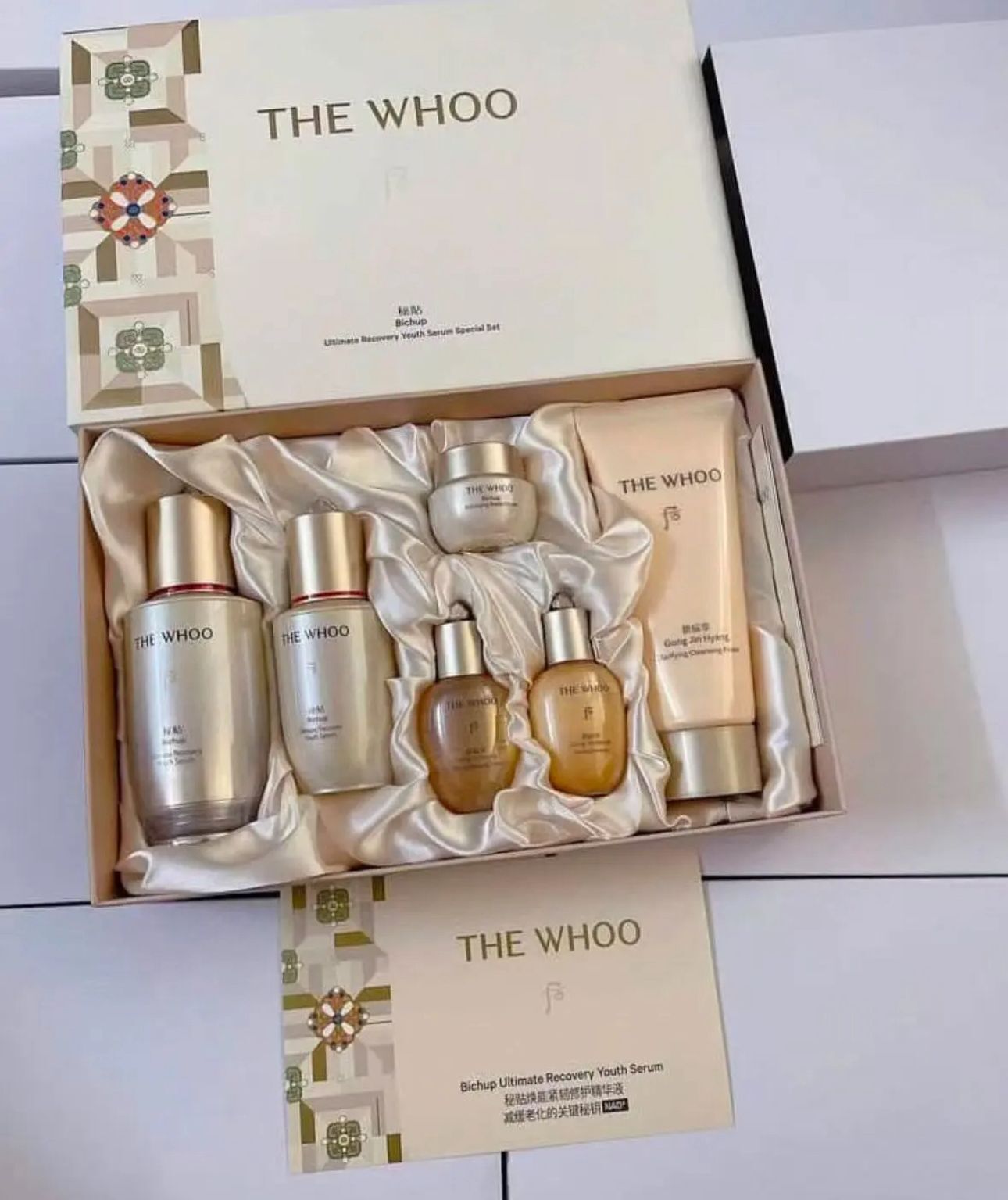 【現貨】LL081717 WHOO 秘貼煥能修護精華套盒