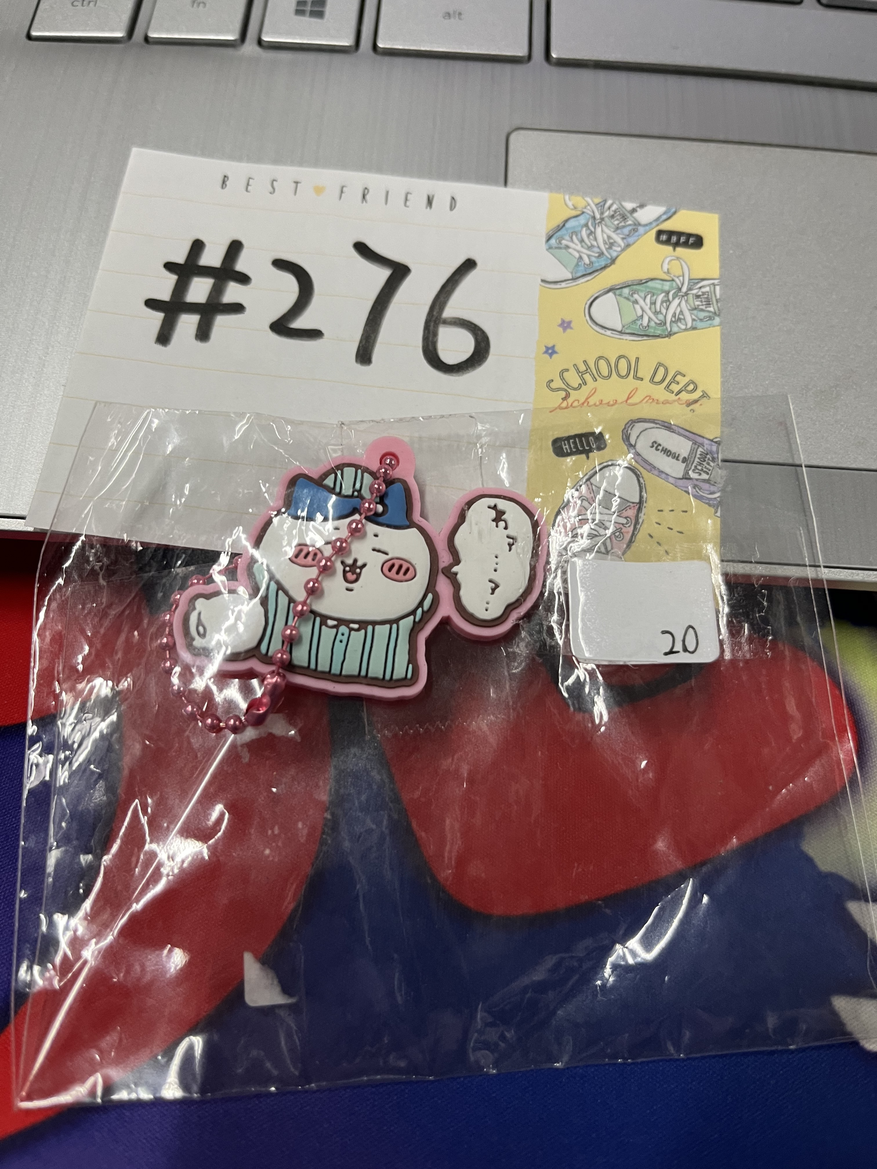 CHIIKAWA 八字貓 掛件#276