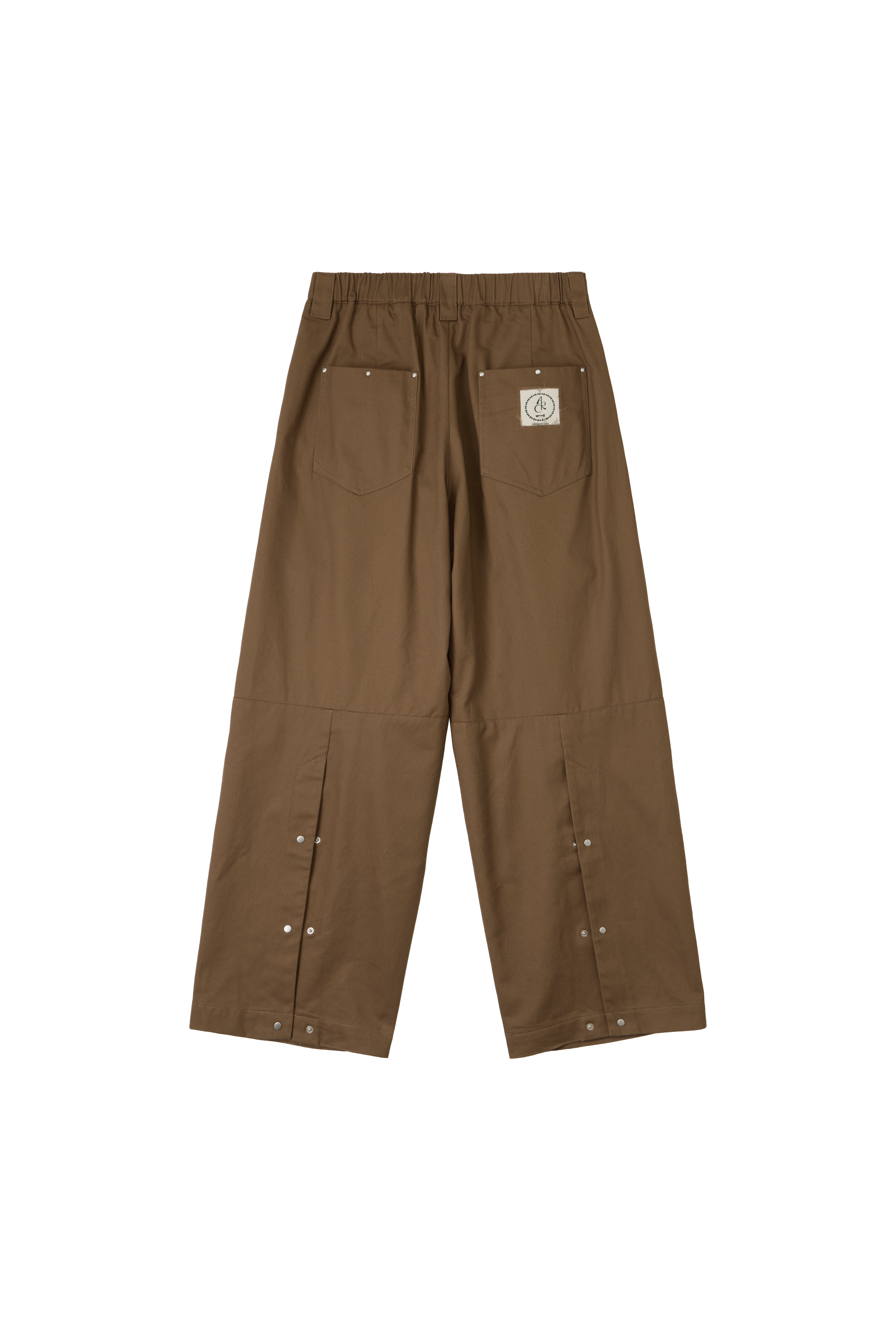 STELLAR ARC SPLICING TROUSERS - BROWN