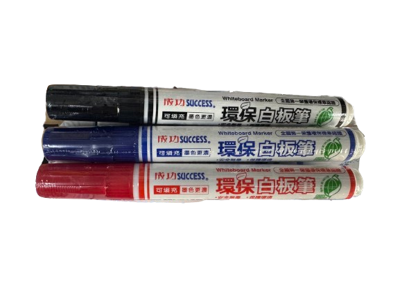【成功】環保白板筆 (紅/黑/藍)