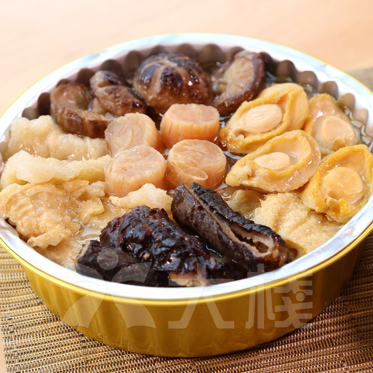 2人九品鮑參佛跳牆 | 老雞魚肚湯底 無添加 (800克)