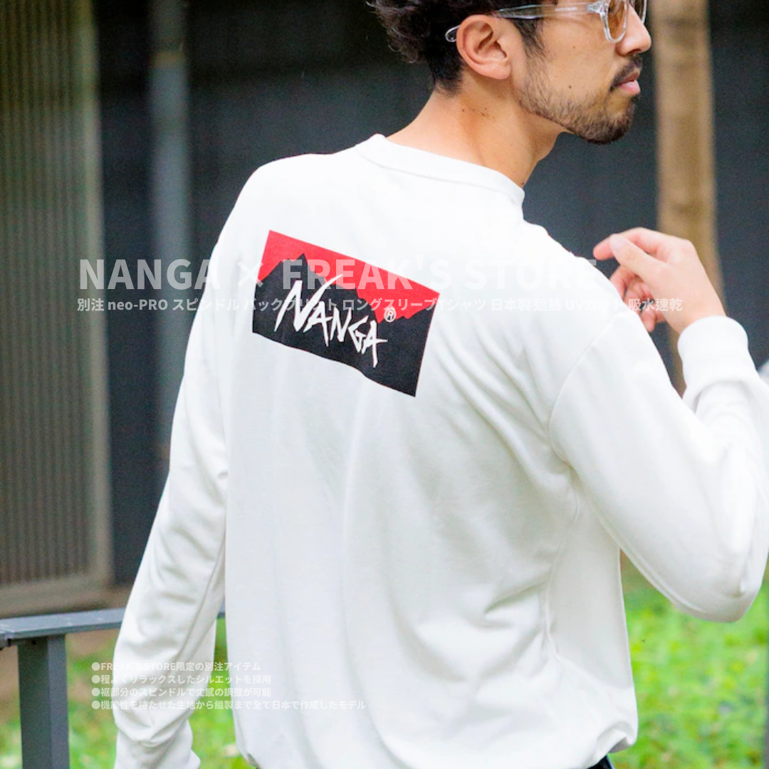 "代購" NANGA 限定款 neo-PRO 抽繩 背圖 抗UV 速乾 長踢