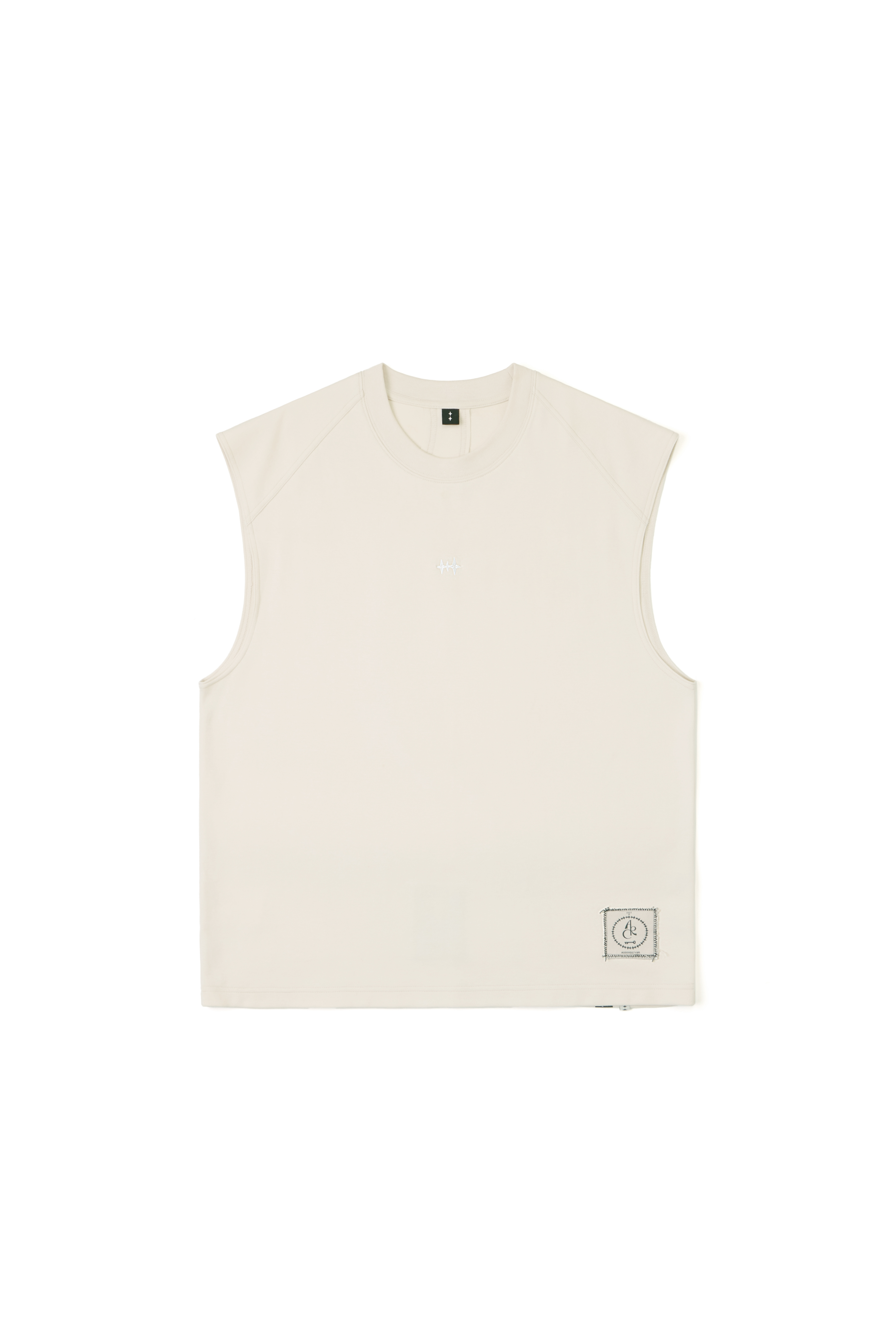 ARC SLEEVELESS T-SHIRT - GREY