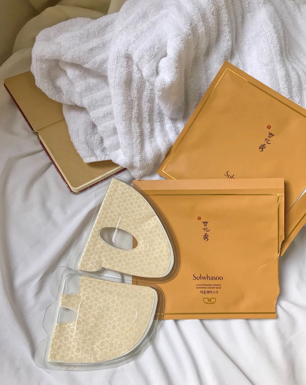 【直播】LL081759 雪花秀人參貼片面膜(一套四片)