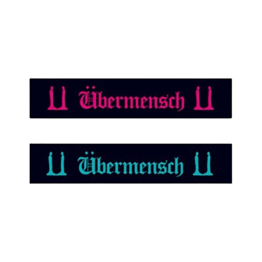 G-DRAGON Ubermensch Slogan Towel 藍 / 粉色 權志龍 應援毛巾