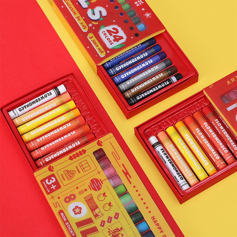 【童心星球】英國 Flowermonaco 滑順多彩粉蠟筆/粉彩筆