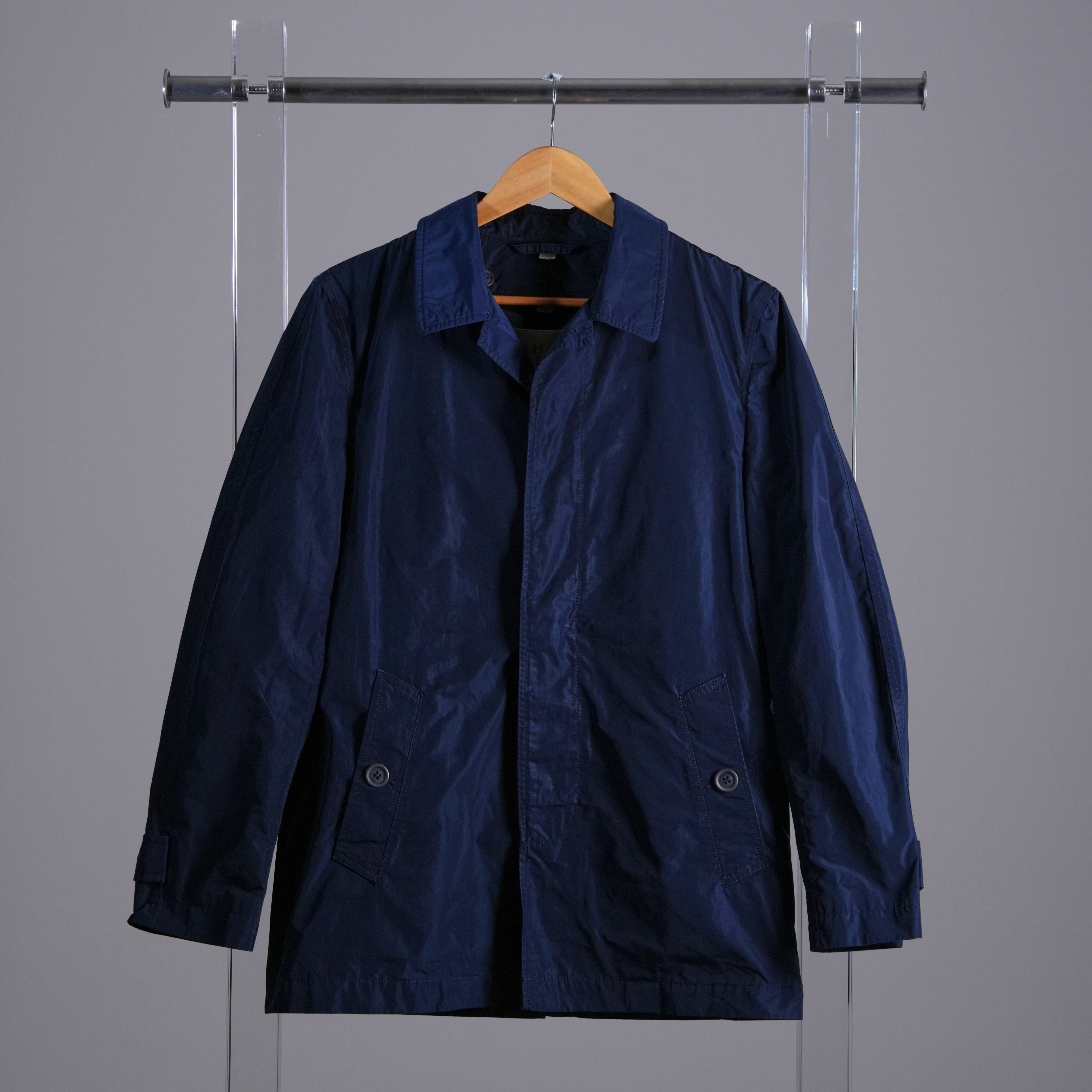 Burberry 藍色藍色風衣外套