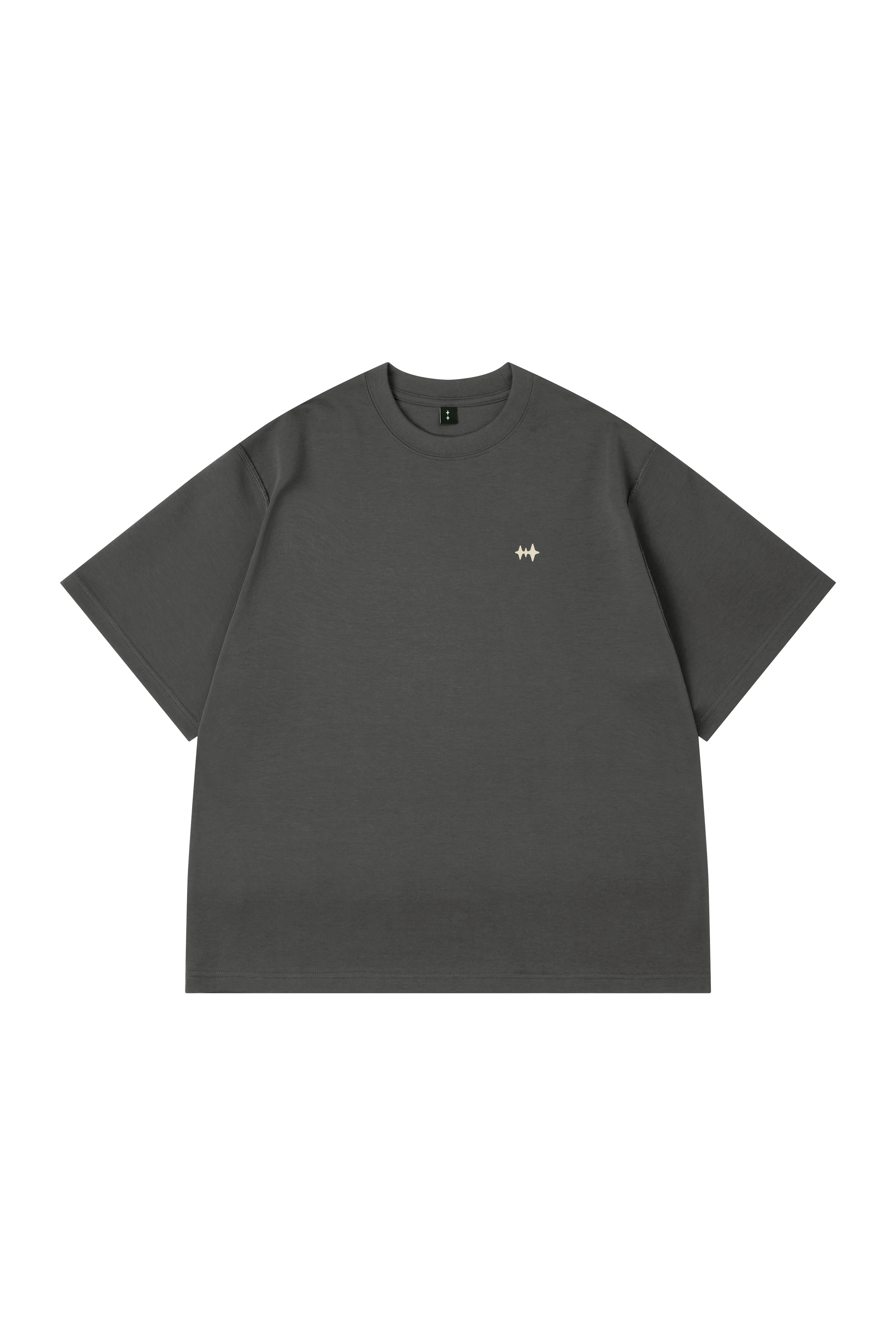 CHERRY TEE - CHARCOAL
