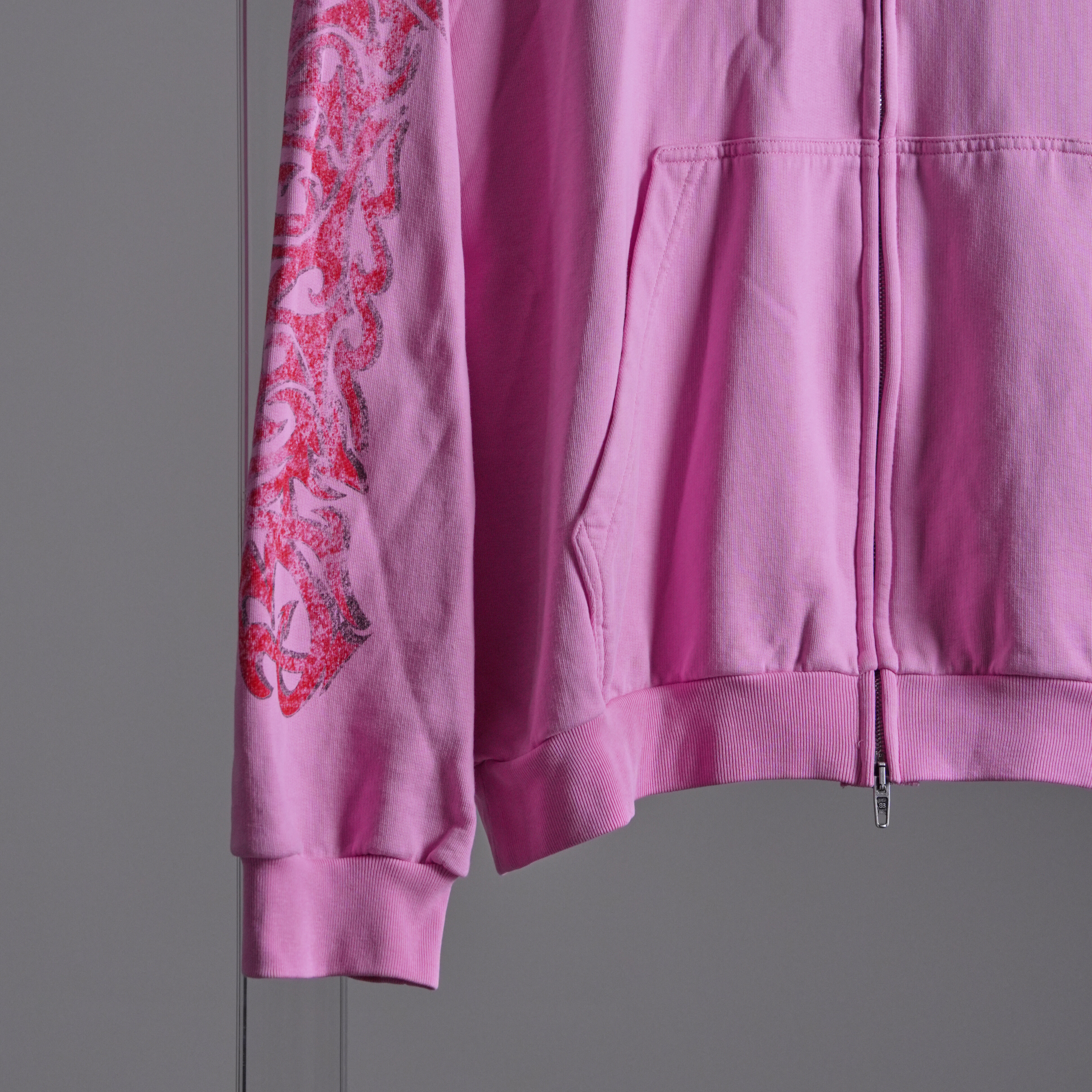 Balenciaga 粉色火焰運動外套