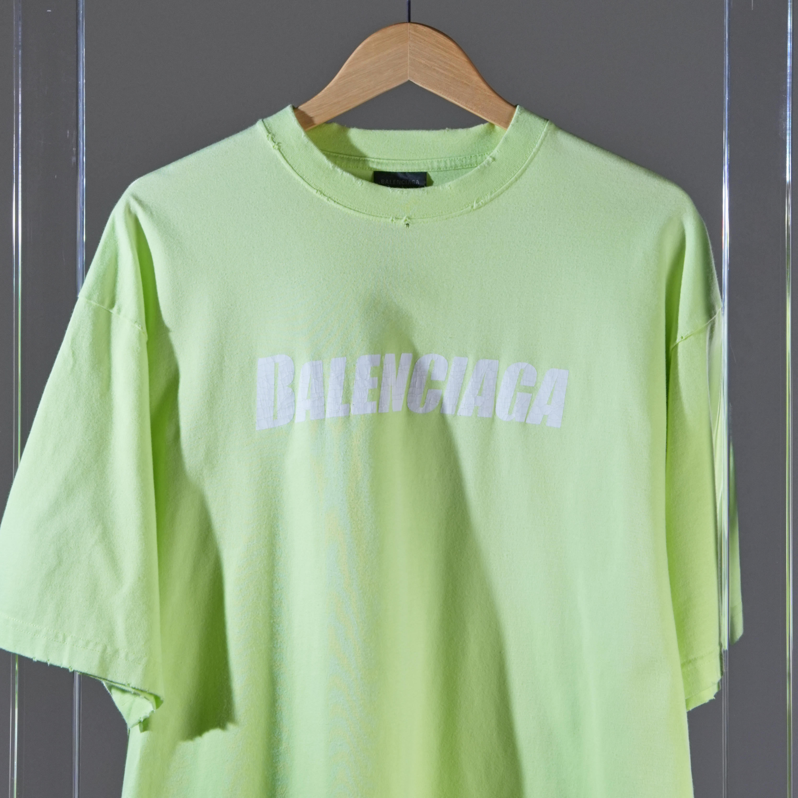 Balenciaga 螢光綠短袖上衣