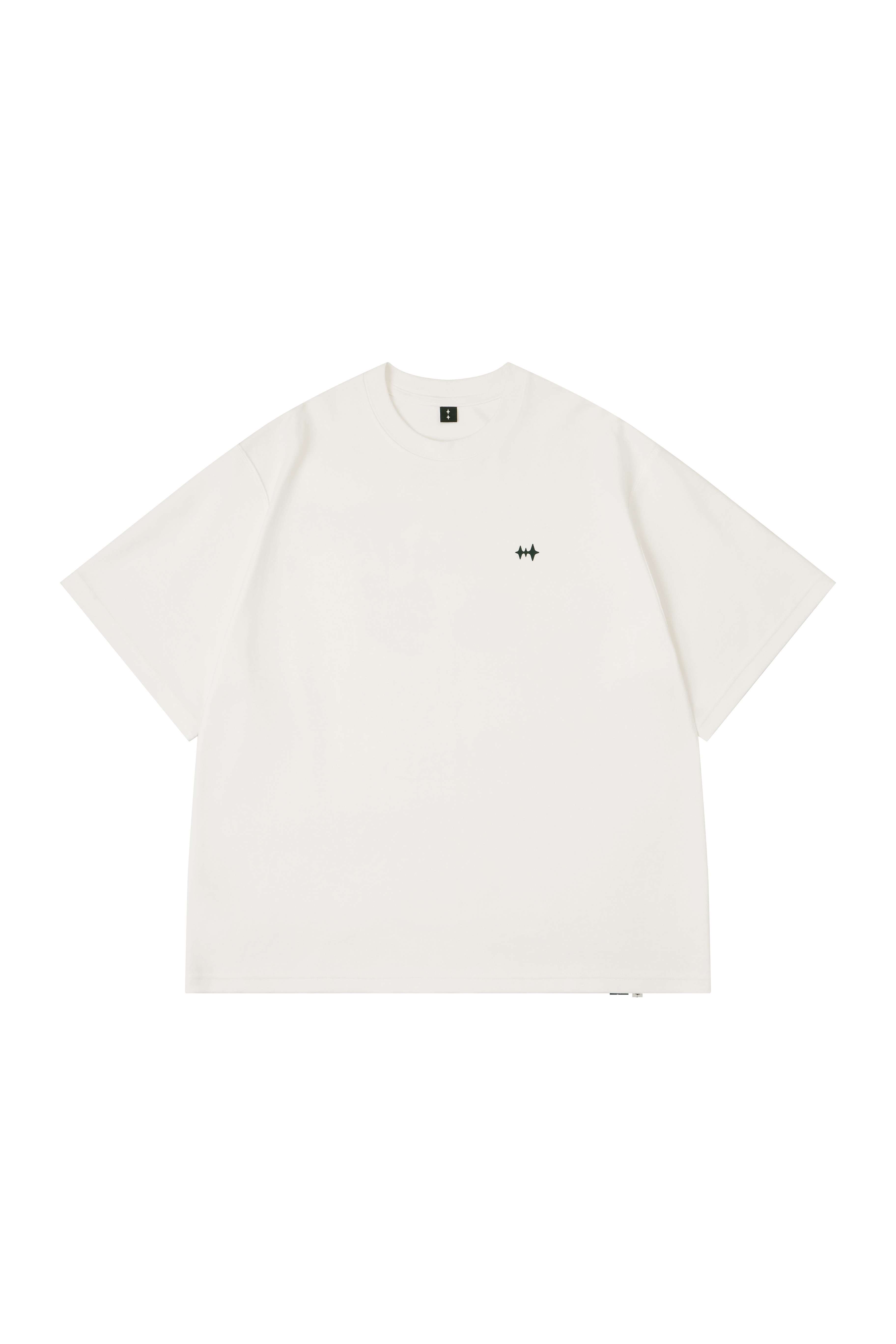 CHERRY TEE - WHITE