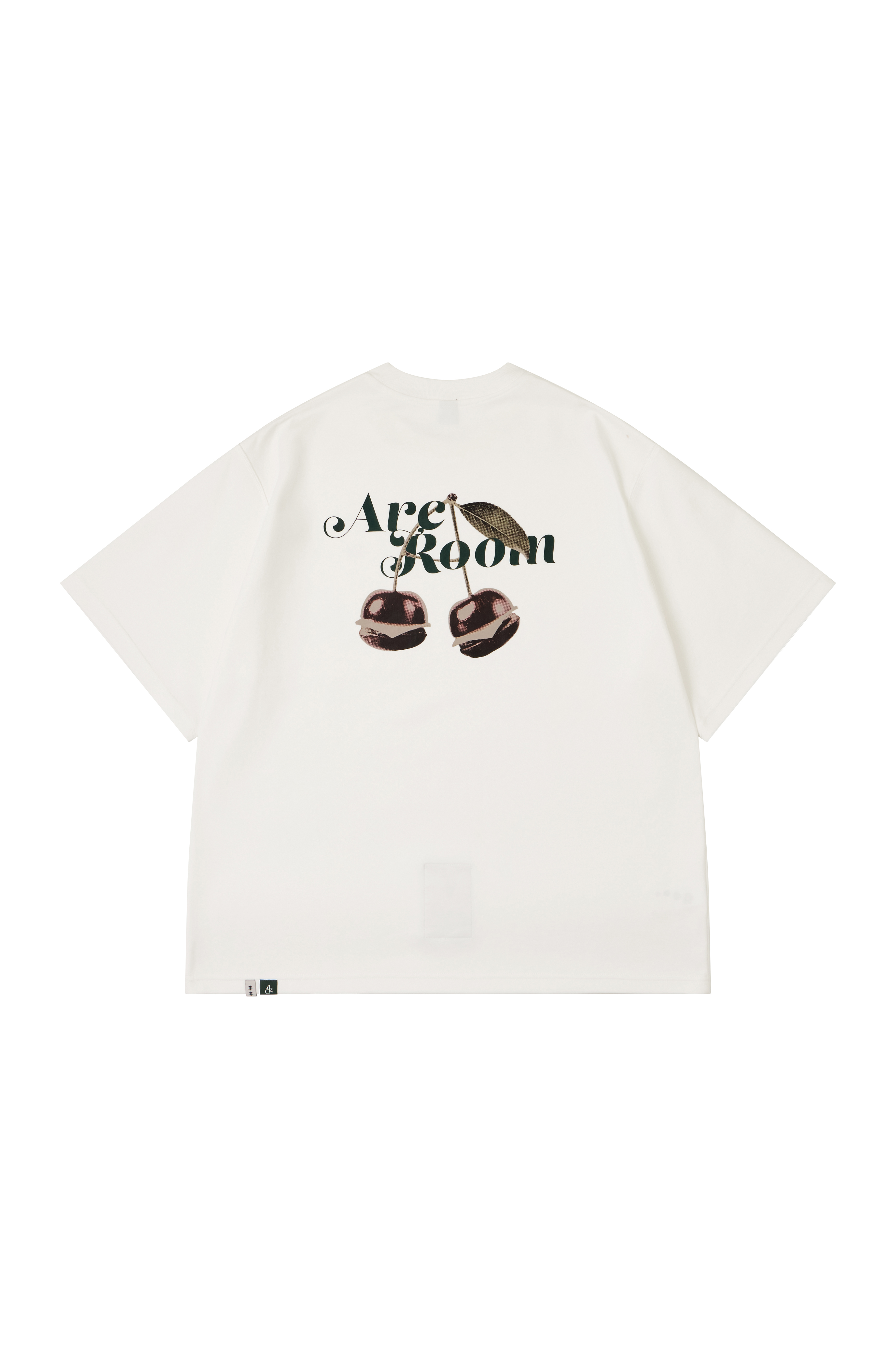 CHERRY TEE - WHITE