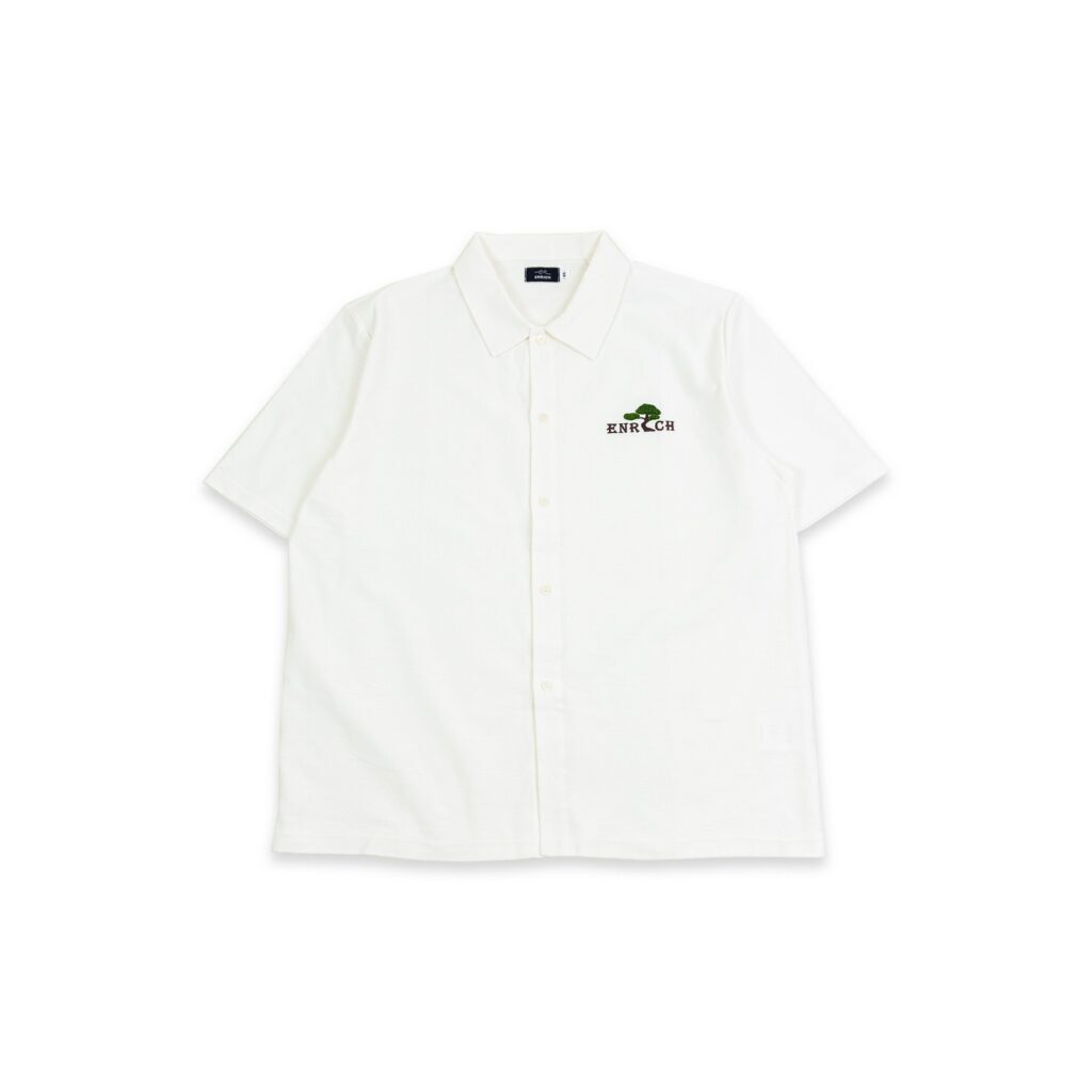 毛巾繡松柏外搭襯衫