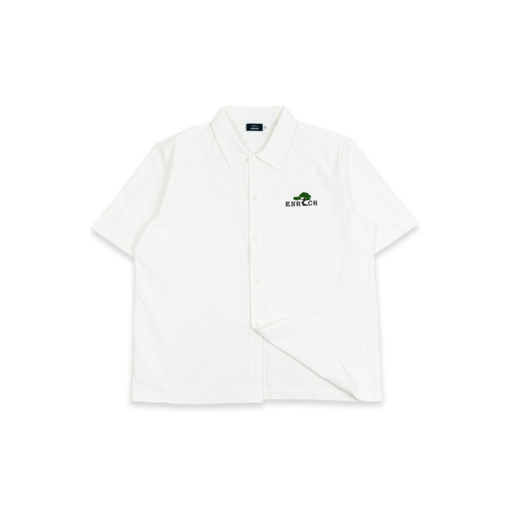 毛巾繡松柏外搭襯衫