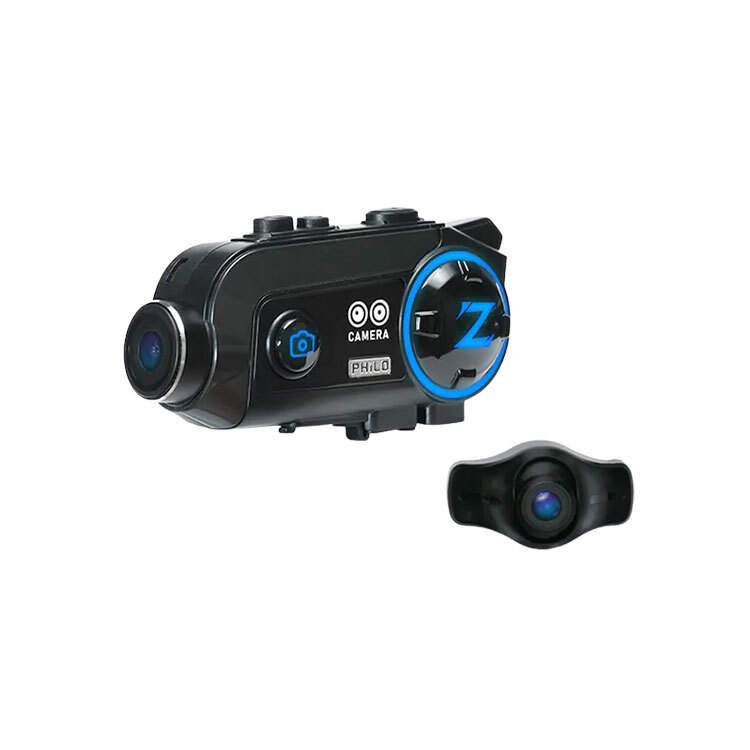 飛樂 Philo Z2 dual 雙錄版 前後鏡安全帽藍芽行車紀錄器 內附64g記憶卡