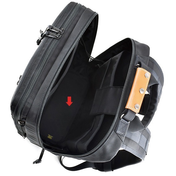 VanNuys E377 Double Layer Business Backpack