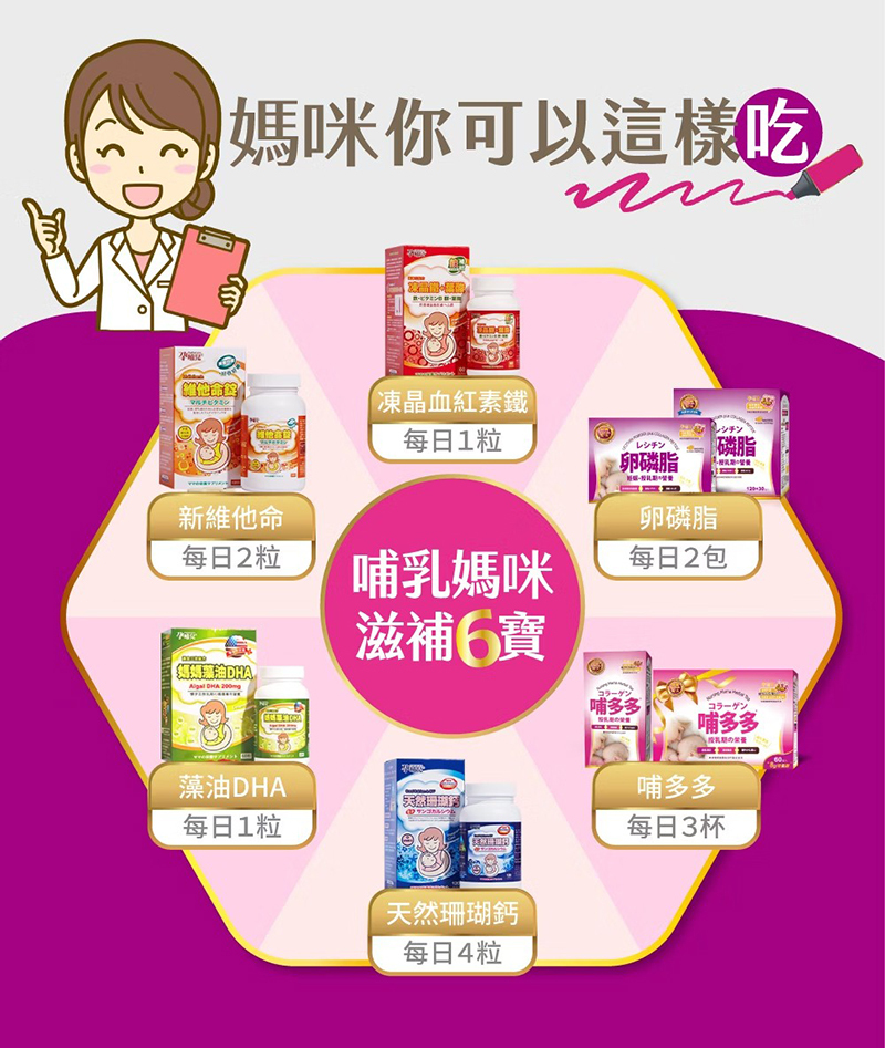 孕哺兒,經典配方 卵磷脂多機能細末